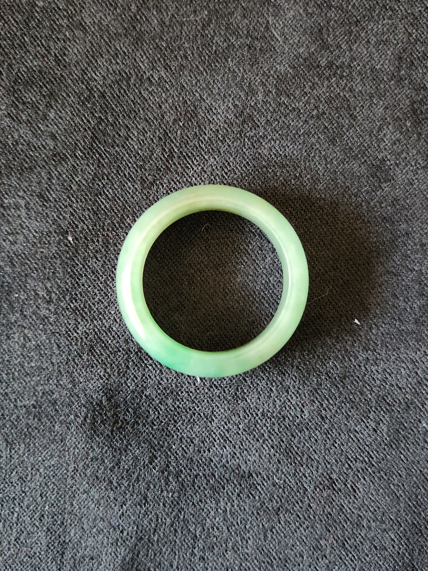 Jadeite Ring - Milky Green