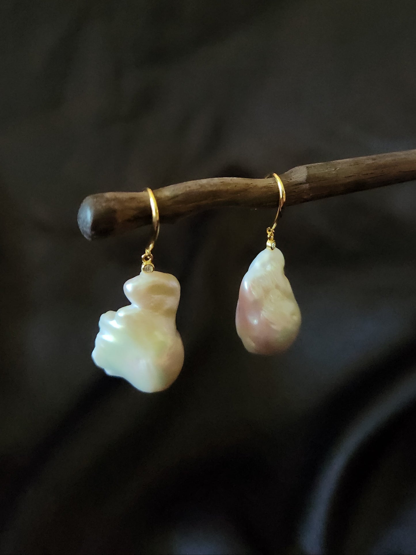 Baroque Pearl Drop Earrings