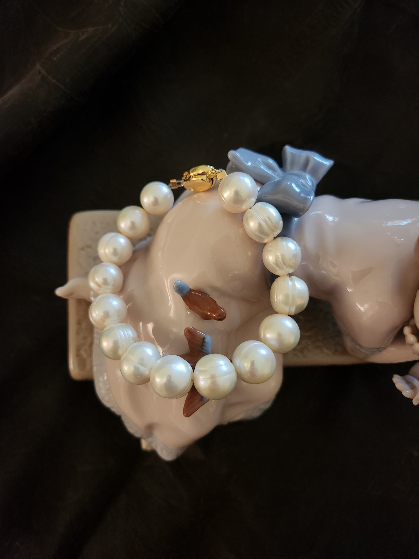 Baroque Threaded Pearl Bracelet