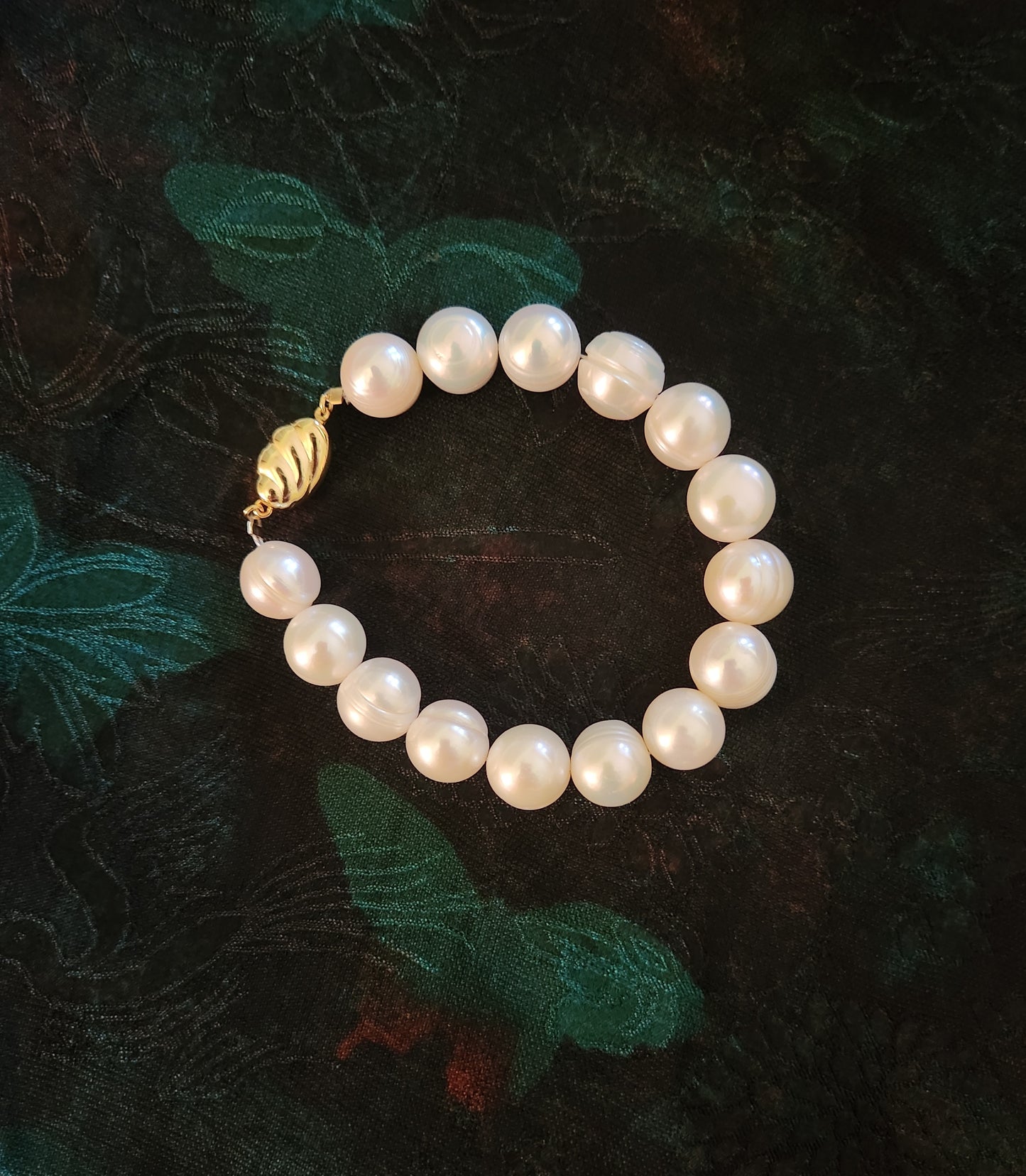 Baroque Threaded Pearl Bracelet